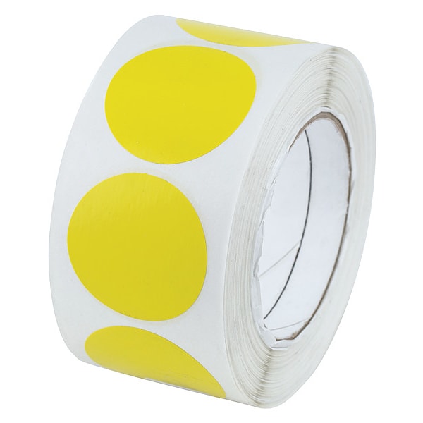 Zoro Select Floor Marking Tape vinyl 2 in W x 5 mil Thick - 6N791