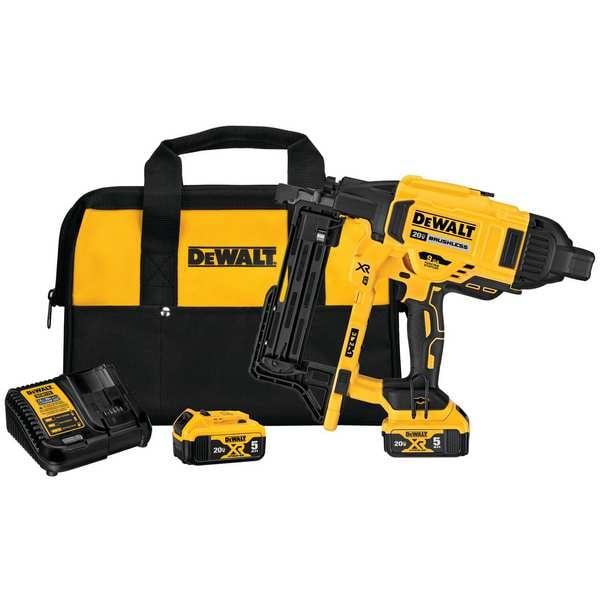 Dewalt 20V MAX* XR 9 GA Cordless Fencing Stapler Kit - DCFS950P2