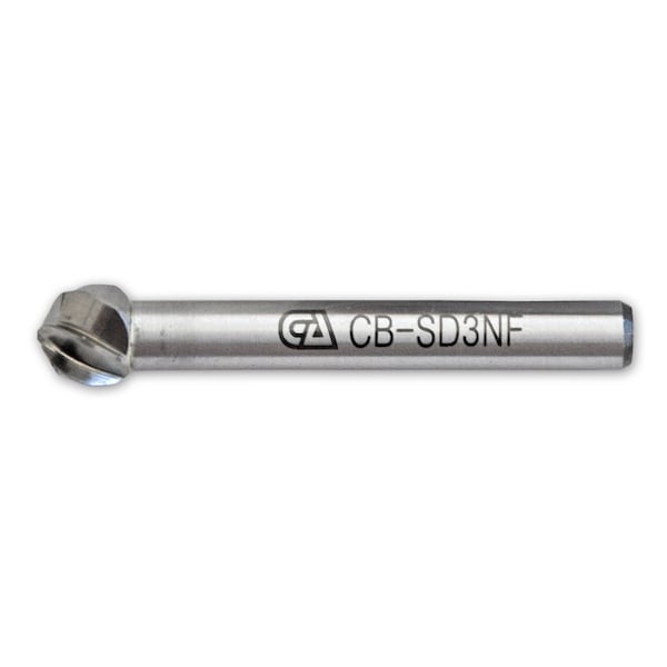 Continental Abrasives SD-3 Aluminum Cut Round Ball Tungsten Carbide Burr for Non-Ferrous Materials - CB-SD3NF