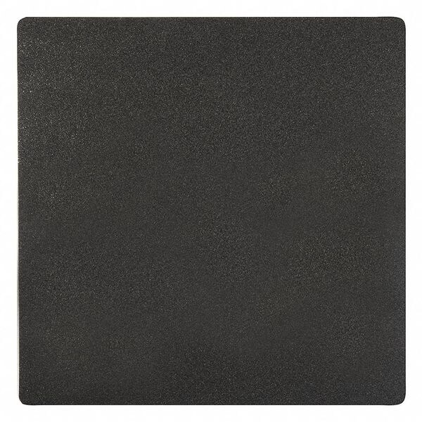 Jessup Safety Track Military Grade Anti-Skid Grit Sheet Aluminum Oxide, Adhesive: Acrylic Black, 3 ft. W x 3 ft. L - 3810-3X3-14