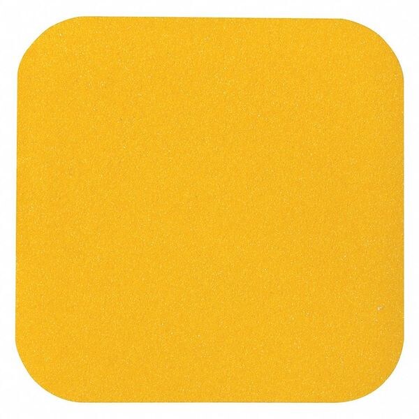 Jessup Safety Track Commercial Grade Anti Slip Grit Tread Aluminum Oxide, Adhesive: Acrylic Safety Yellow, 5-1/2" W x - 3335-5.5X5.5