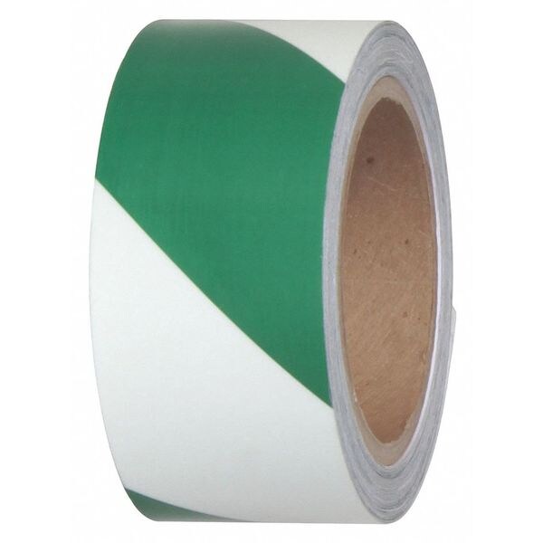 Jessup Glo Brite Safety Grade Egress Tape Film: Polyester, Adhesive: Acrylic Photoluminescent, Stripe: Green, 2" W x - 7530-2-STRIPE-G