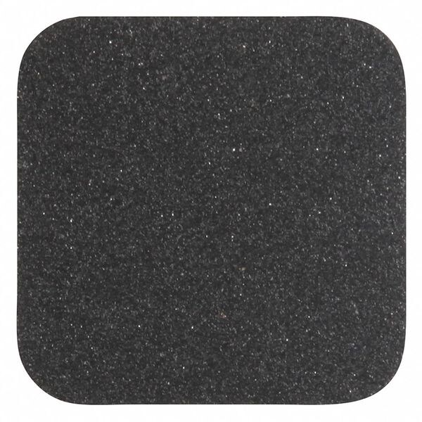 Jessup Safety Track Heavy Duty Anti Slip Grit Tread Silicon Carbide, Adhesive: Rubber Black, 5-1/2" W x 5-1/2" L - 3200-5.5X5.5