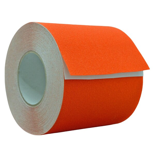 Wod Tape 60 Grit Silicon Carbide. 6 inch Grit Size, Racing Orange, 6 inch (144mm) W x 32 Mil Thick - WOD ASTC32-06000-2-20-ORA