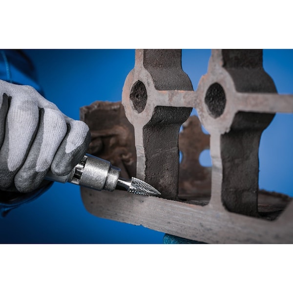 Pferd 5 Piece TOUGH Bur Set - 1/4" Shank, Double Cut 3R - 26551