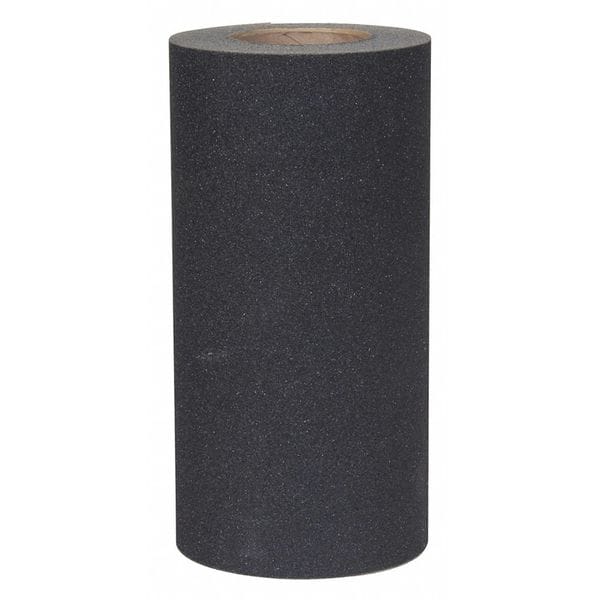 Zoro Select Anti-Slip Tape Silicone Carbide 80 Grit Size, Black, 12" W x 60 ft. L, 28 mil Thick - GRAN5063
