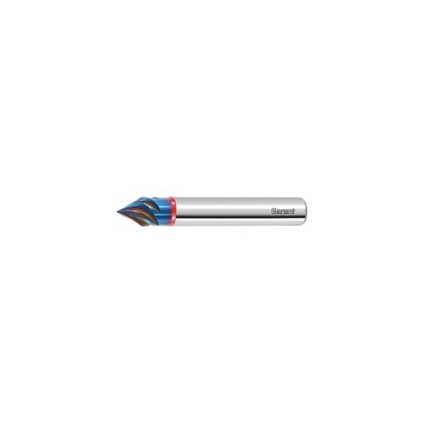 Garant Diabolo Solid Carbide Deburring Mill, 60 Deg, TiAlN Coated, 12 mm - 208167 12