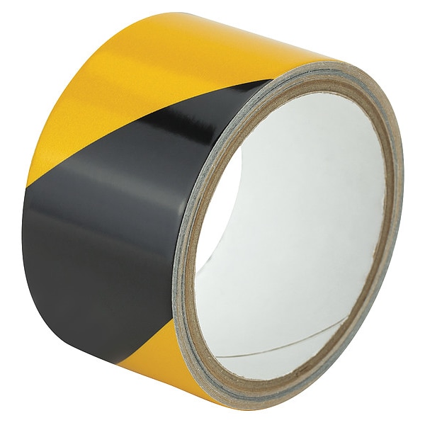 Zoro Select Floor Marking Tape vinyl 2 in W x 5.5 mil Thick - ZRS5BY
