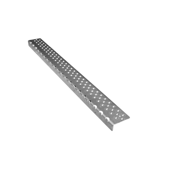 Handi Treads Non-Slip Aluminum Nosing, 30in x 2.75in, Gray, incl. screws - NSN122730GYT