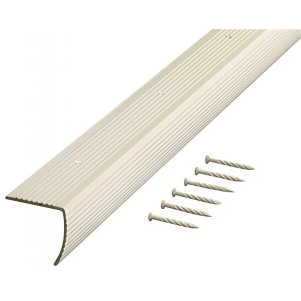 Homepage 72in. Satin Brass Fluted Stair Edging  79103 - HO3003780