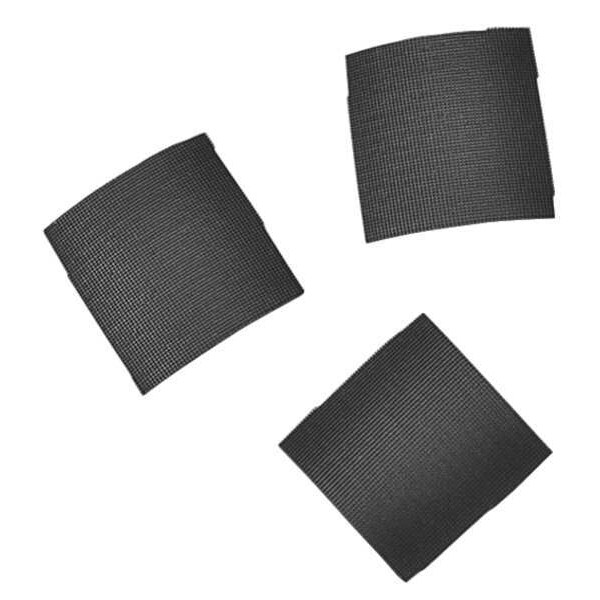 3M Sew on Antislip Tape Nylon Knit Fabric 120 Grit Size, Black, 4 in W x 4" L, 33 mil Thick - GM110