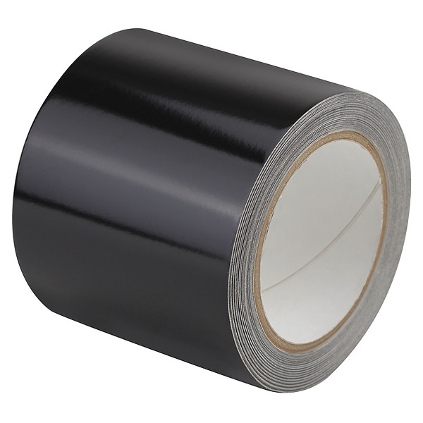 Zoro Select Floor Marking Tape vinyl 4 in W x 5.5 mil Thick - 20LP54