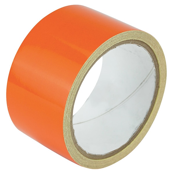 Zoro Select Floor Marking Tape vinyl 2 in W x 5.5 mil Thick - ZRF2X5OR