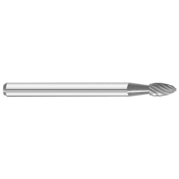 Fullerton Tool Carbide Burr Rotary Files Burrs, RH Spiral, 1/8 - 59038