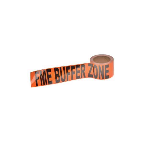 Guardian PURE SAFETY GROUP ORANGE FME ZONE 1 FLOOR TAPE 3in - FLTPFZ1OR