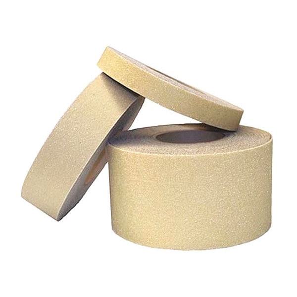 Master Stop Tape, Anti-Slip, Abrasive, 2"X60ft, Clr, PK6 - 88205