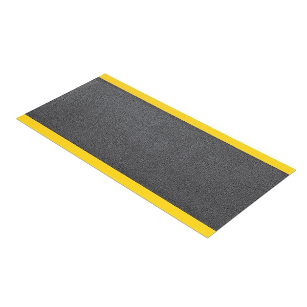 Pig Traction Mat Black, 2 ft W x 4 ft L, 3/16 in Thick - FLM5000-GBY