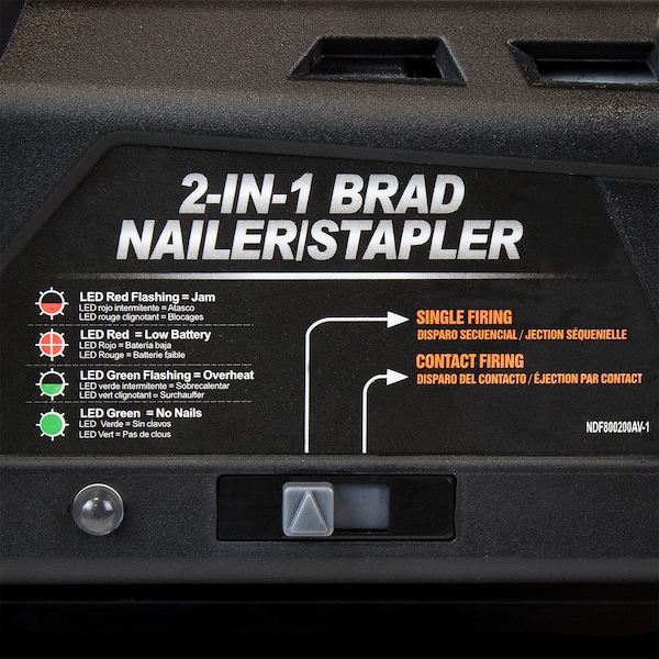 Freeman Cordless 18 Volt 2-in-1 18-Gauge Nailer and Stapler - PE2118G