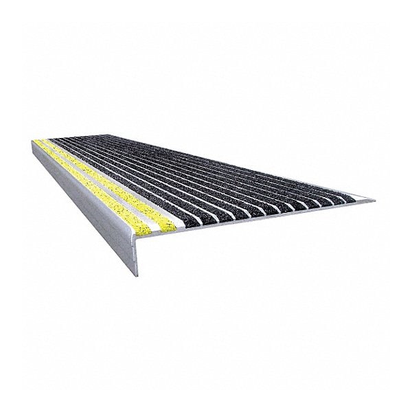 Stairmaster 9" Stair Tread 3'6" Yellow-Black - 500-YB36