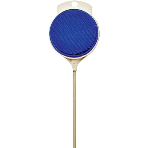 Hy-Ko Driveway Marker, Fiberglass Post, Blue Reflector - DM300B48