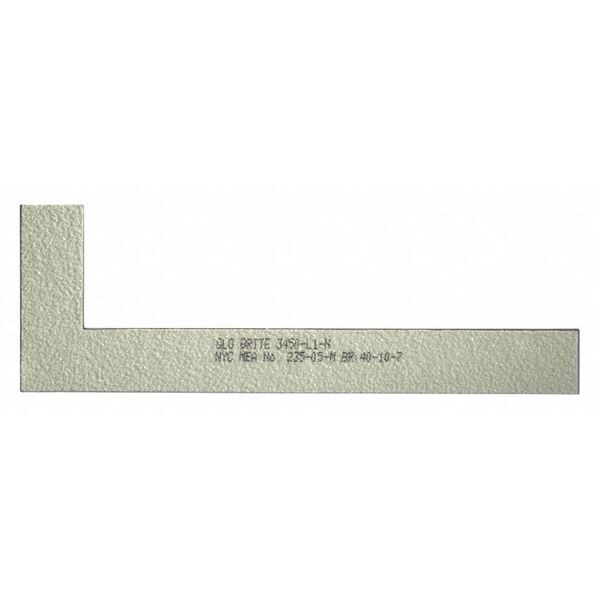 Jessup Safety Track Stepmarker w/Purple, 1"x3"x9", PK100 - 3450-L1-N-AS1