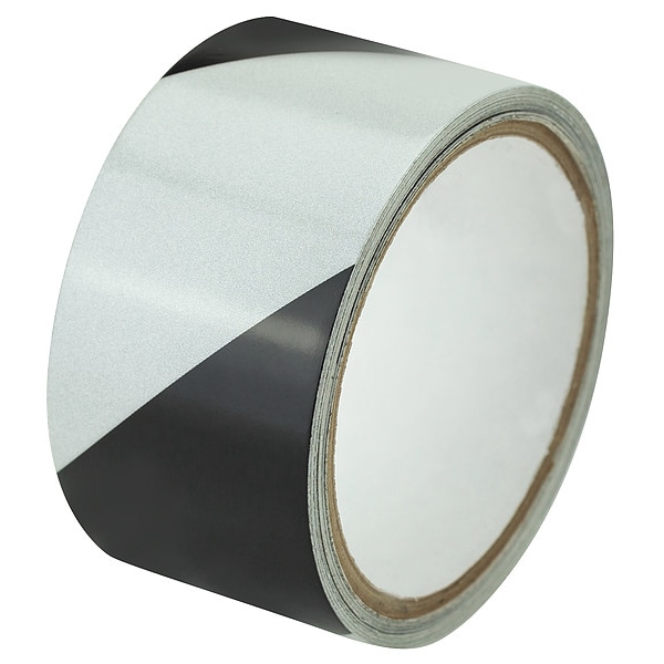 Zoro Select Floor Marking Tape vinyl 2 in W x 5.5 mil Thick - ZRS2X5BW