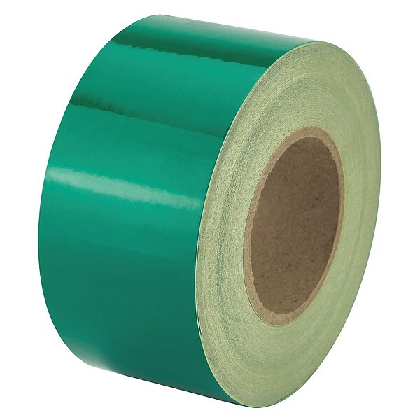Zoro Select Floor Marking Tape vinyl 3 in W x 5 mil Thick - MC3GN