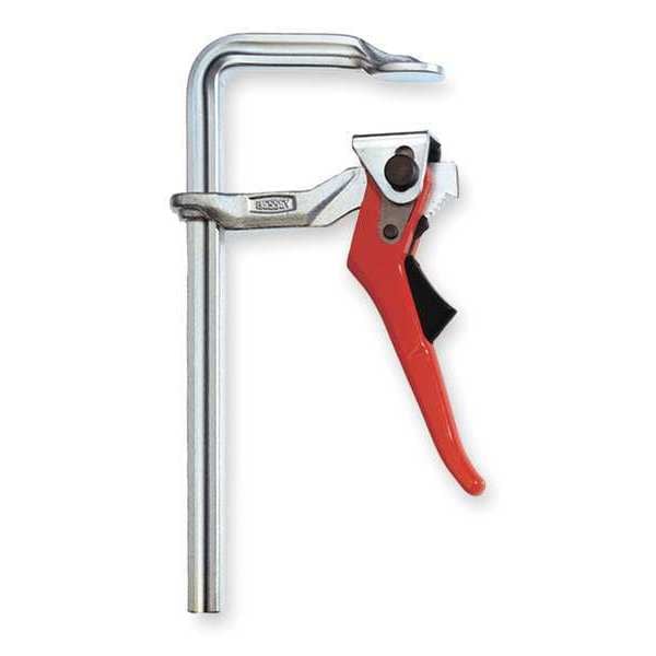 Bessey 8 in Bar Clamp, Steel Handle and 4 in Throat Depth - LC8