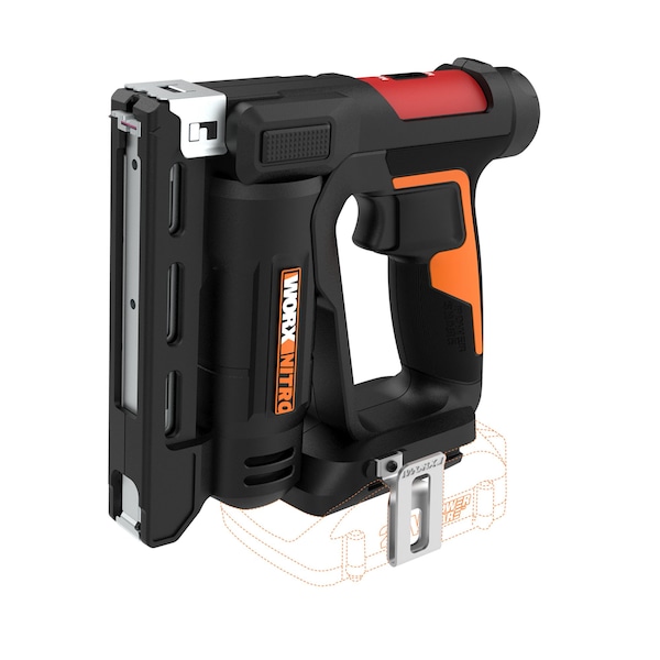 Worx 20V Power Share 3/8 in. Cordless Crown Stapler, Tool Only Battery and Charger Not Included - WX843L.9