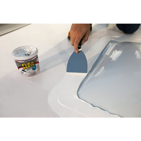 Flex Paste Flex Seal Family of Products Flex Paste White Rubberized Paste 9 fl. oz. - PFSWHTR10