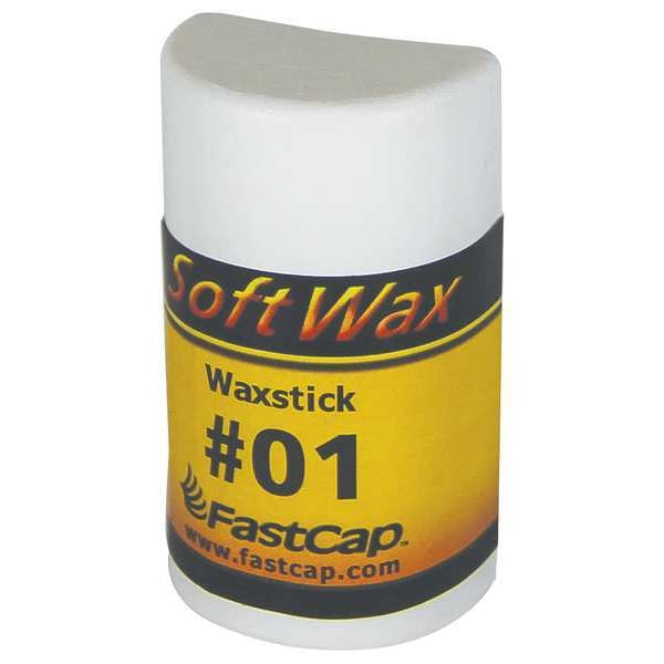 Fastcap Soft Wax Filler System, 1 oz, Refill Stick, White, Soft Wax - WAX01S