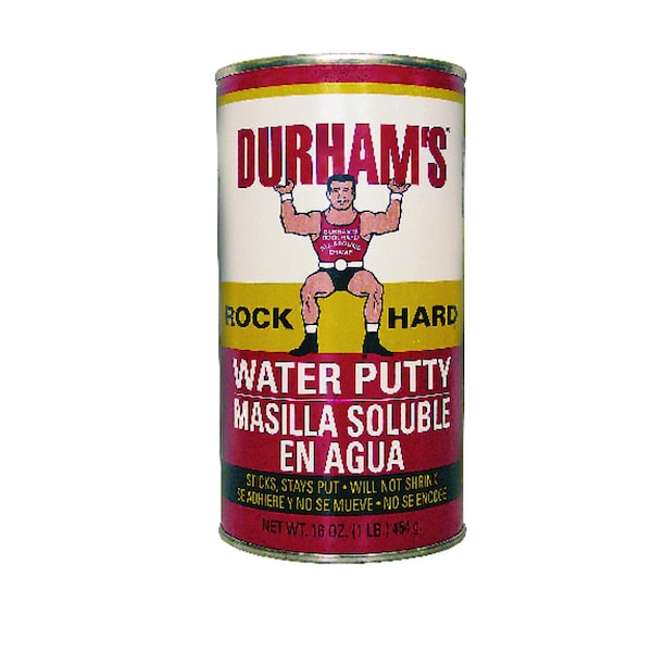 Durham Mfg Durhams Natural Cream Water Putty 16 oz - 1LB