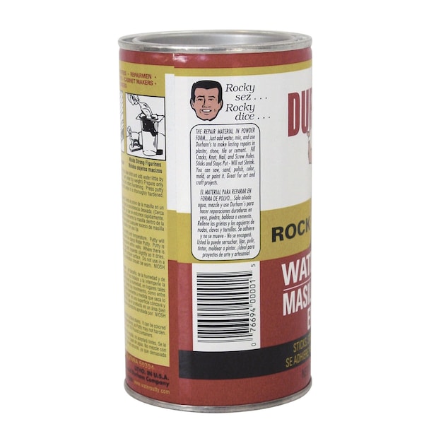 Durham Mfg Durhams Natural Cream Water Putty 16 oz - 1LB