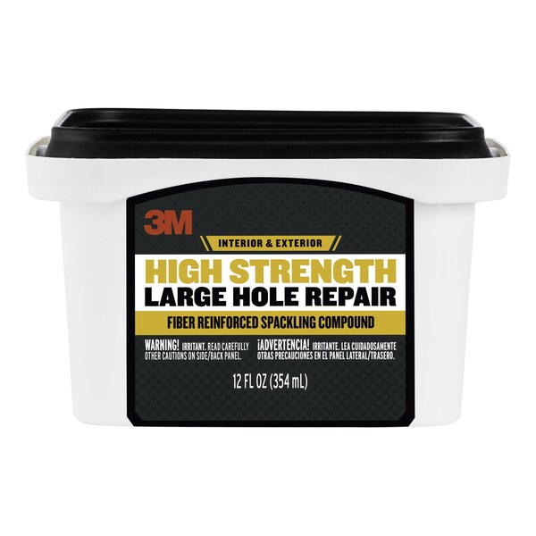 3M High Strength Large Hole Repair, 12 oz, 6PK - LHR-12-BB
