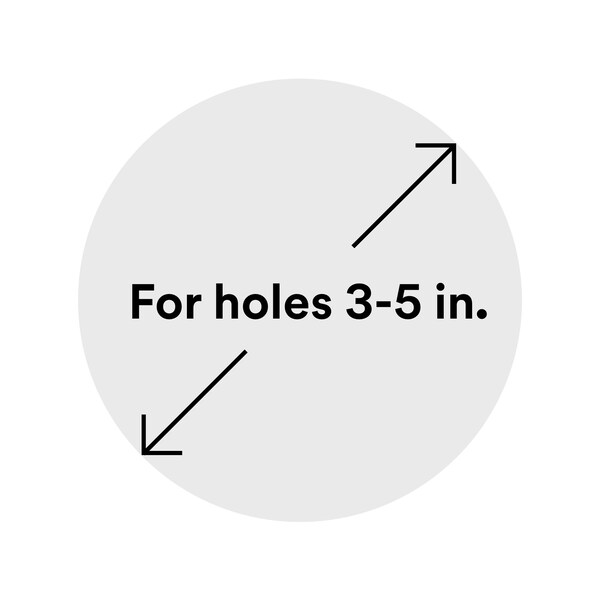 3M High Strength Large Hole Repair, 12 oz, 6PK - LHR-12-BB