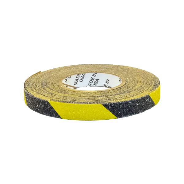 Flex-Tred AntiSlip Safety Tape - 3/4 X 60 ft / Yellow/Black Striped-Roll - YBS.7560.R