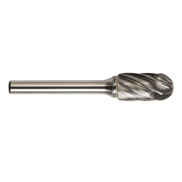 Magnum Carbide Burr, Series 7000CAL, Radius, 34 Head Dia, 1 Length of Cut, CylindricalRadius End Shap - 7CAL148