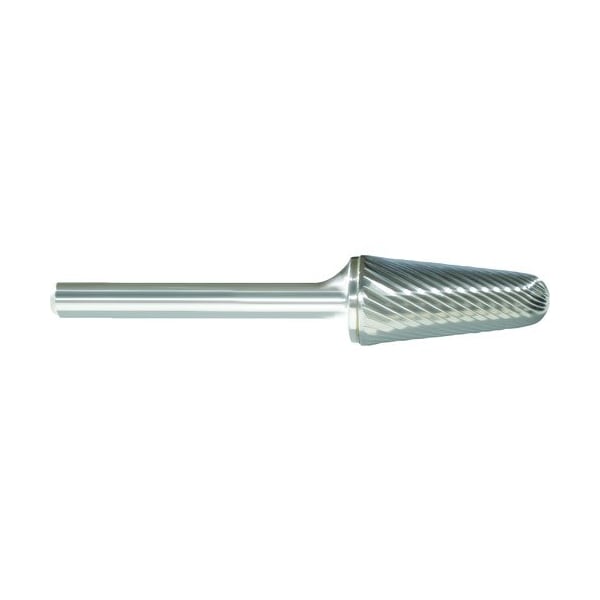 Morse Carbide Burr, Series 5970, Radius, 18 Head Dia, 12 Length of Cut, 3 Overall Length, Taper Radi - 59957