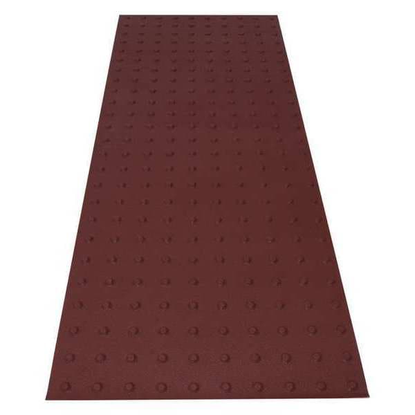 Safetysteptd ADA Warning Pad Flexible Cement Red, 2 ft W x 5 ft L, 1 in Thick - SSTDRU2X523503