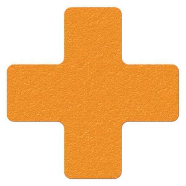 Tuffmark Workplace Floor Organization Marker Vinyl Film Orange, 6" W x 6" L - LM120N