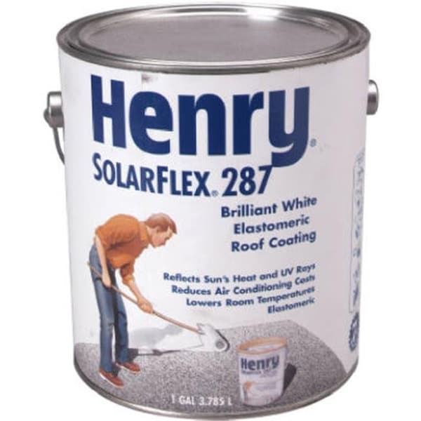 Henry Henry HE287SF046 Gallon - White; Elastomeric Roof Coating - 599837
