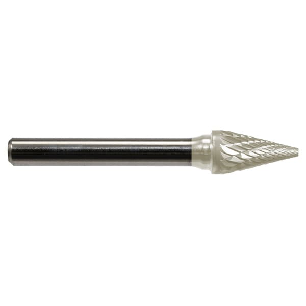 Mastercut Tool 1/8x5/8x1/8x2 7 Degree Included Pointed Cone Diamond Cut, PowerZ - SM-43L2DM-4