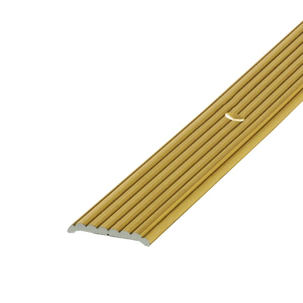 M-D Building Products Aluminum Satin Antique Bronze, 1.625 in W x 84 in L - 31831