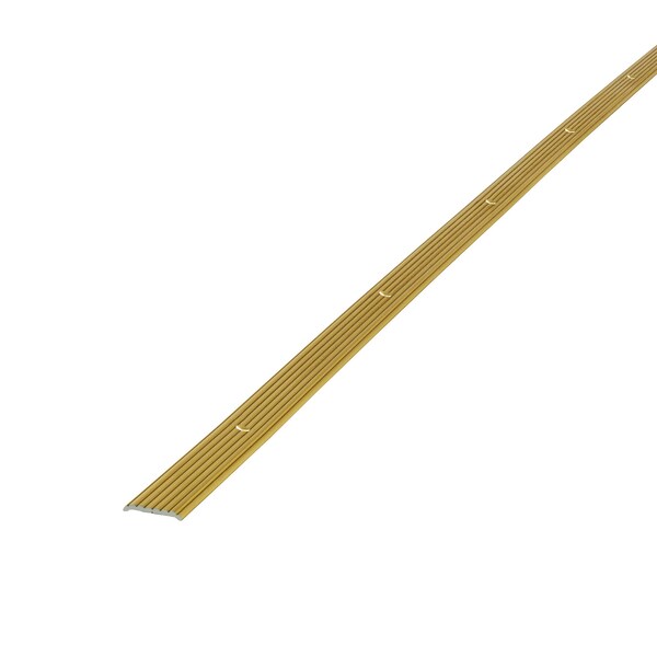 M-D Building Products Aluminum Satin Antique Bronze, 1.625 in W x 84 in L - 31831