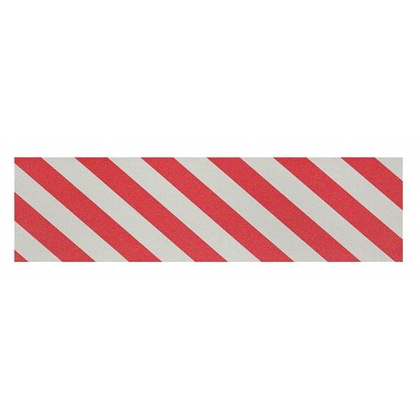 Jessup Griptape Griptape, 9" x 33", Red/Whte Stripe, PK20 - 3365-9X33-SB-BX