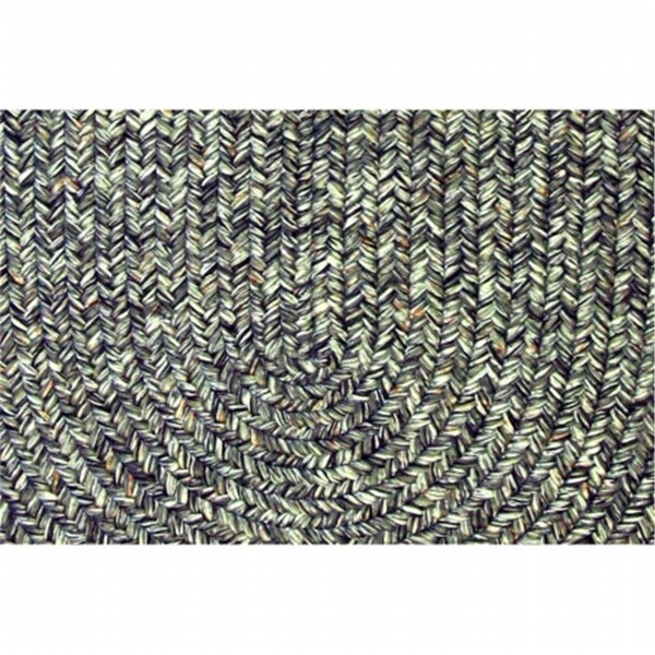 Rhody Rug Sandi Tweed Braided Stair Tread- Graphite, 4PK - SA88A008X028-4
