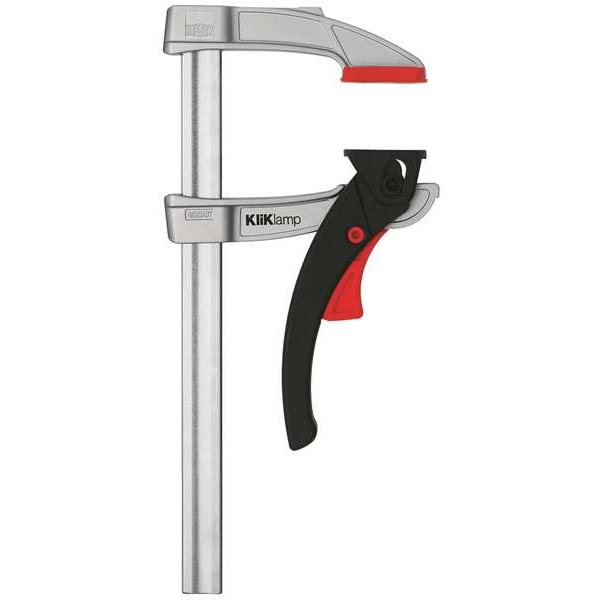 Bessey 8 in Bar Clamp, Glass Filled Nylon Handle and 3 in Throat Depth - KLI3.008