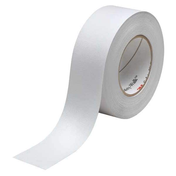 3M Anti-Slip Tape vinyl Proprietary Grit Size, Clear, 1" W x 60 ft. L, 0.023 in Thick - 220-1X60