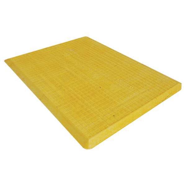 Zoro Select Trench Cover Fiberglass Yellow, 47.2 in W x 63 in L, 1.18 in Thick - CSP-TC35-Y