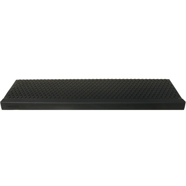 Rubber-Cal "Coin-Grip Commercial" Rubber Step Mat - 10" x 48" - 6pack - 10-104-012P